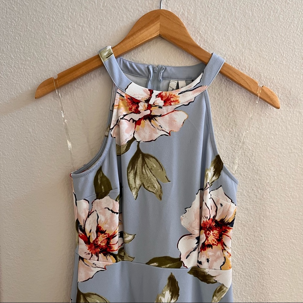 Baby Blue Skater Dress